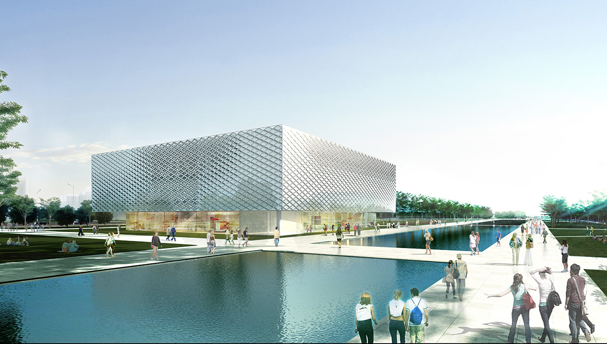 南通市通州區城市展覽館、市民中心、體育中心工程