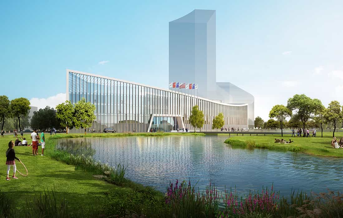 南方科技大學會堂頂工程