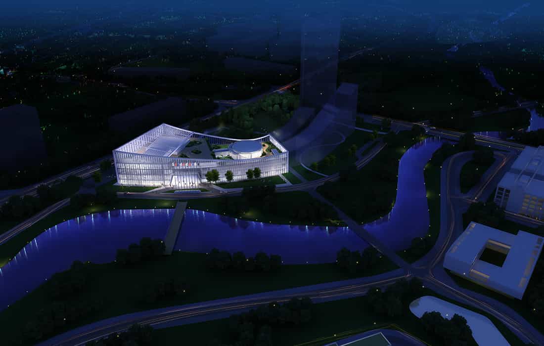 南方科技大學會堂頂工程