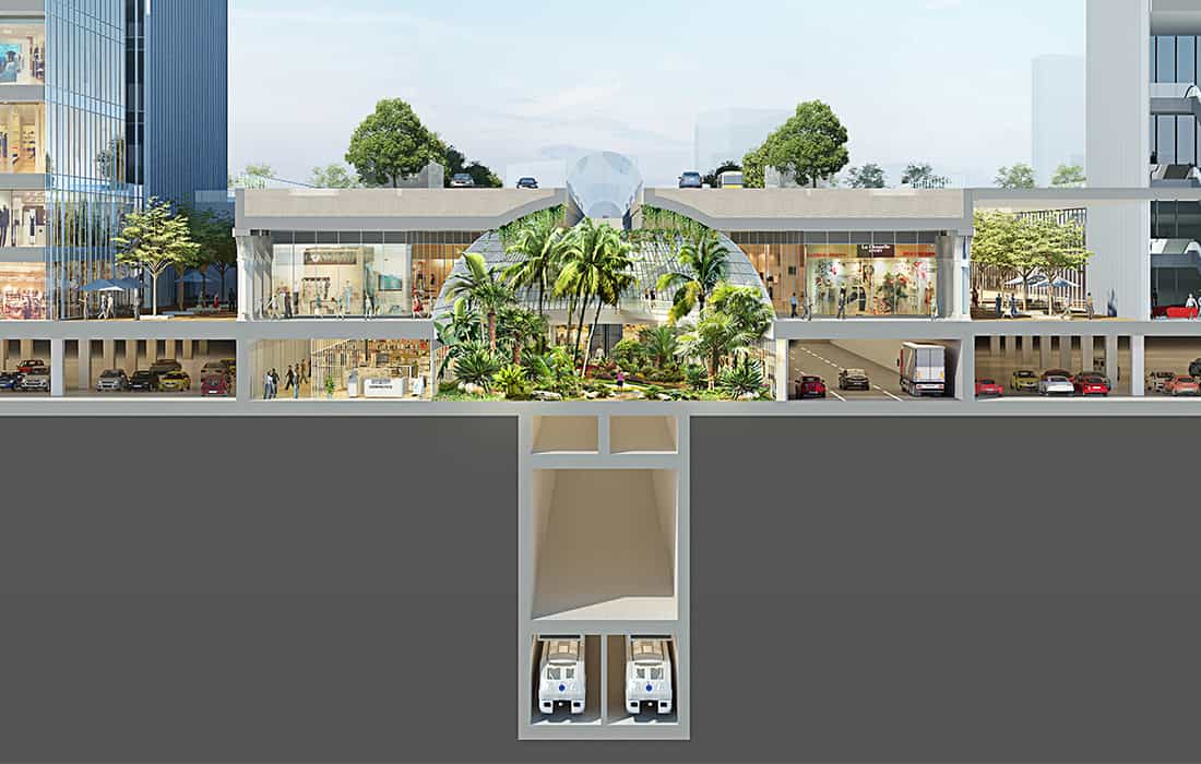 南京江北新區(qū)中心區(qū)地下空間一期項目工程