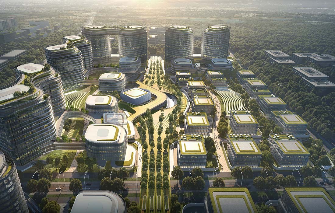 杭州菜鳥供應鏈總部園區