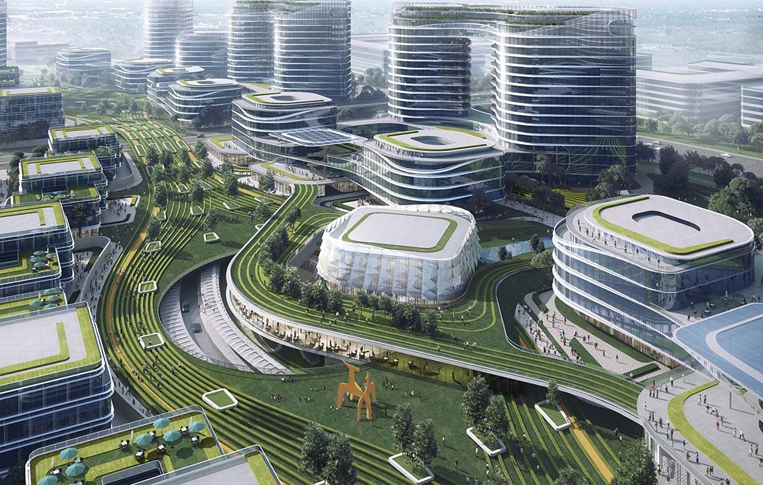 杭州菜鳥供應鏈總部園區