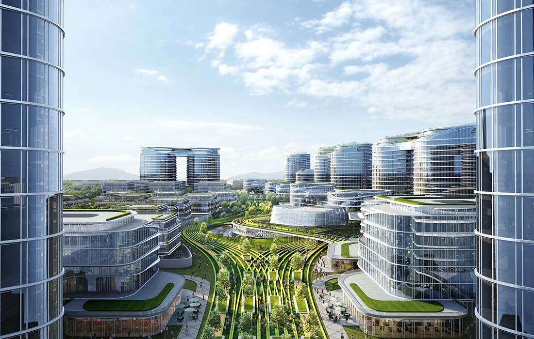 杭州菜鳥供應鏈總部園區