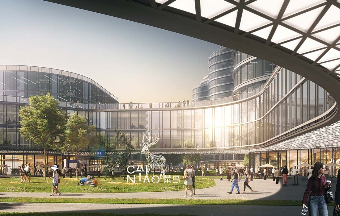 杭州菜鳥供應鏈總部園區