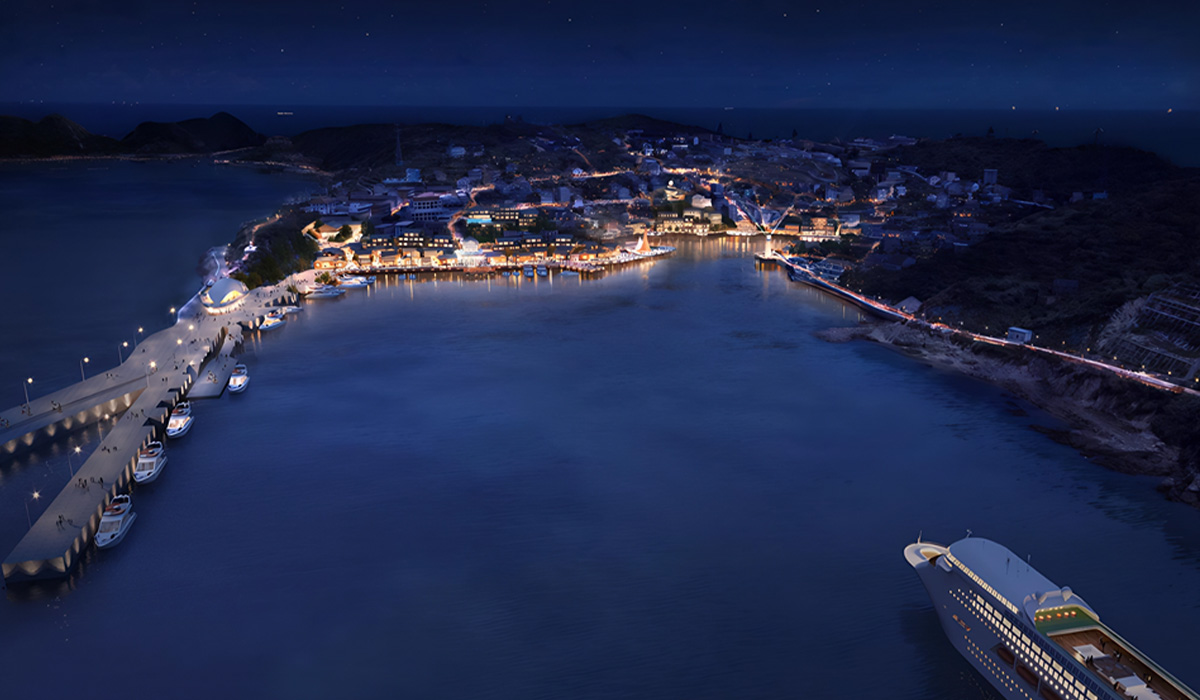 大陳島梅花灣未來鄉村建設